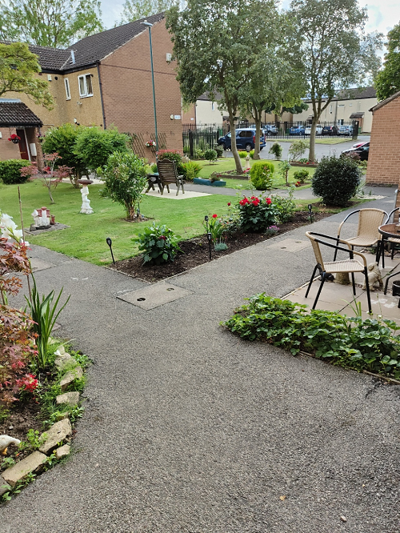 A picture of the Best Community Garden winning garden