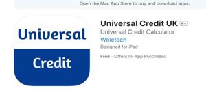 Scam Universal Credit app image